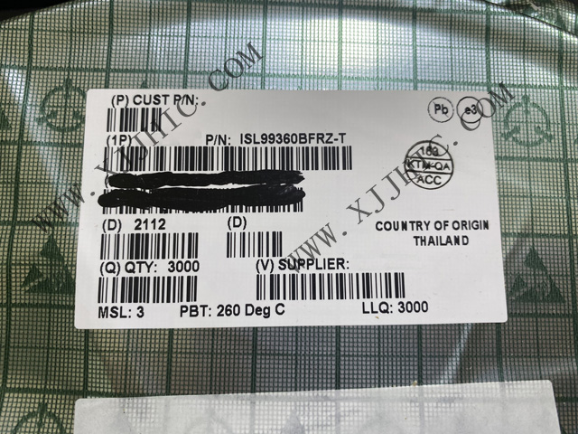 瑞薩進(jìn)口原裝 ISL99360BFRZ ISL99360 全、半橋驅(qū)動器 QFN