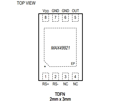 （Maxim/美信）MAX49921TATA/VY 具有出色擴(kuò)展保護(hù)能力的單向汽車(chē)電流檢測(cè)放大器IC