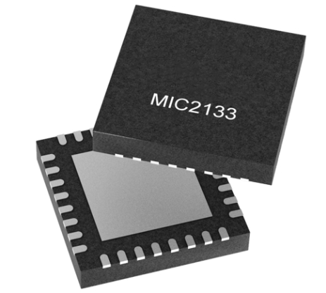 Microchip MIC2133YML 75V，雙相同步降壓PWM控制器 32VQFN