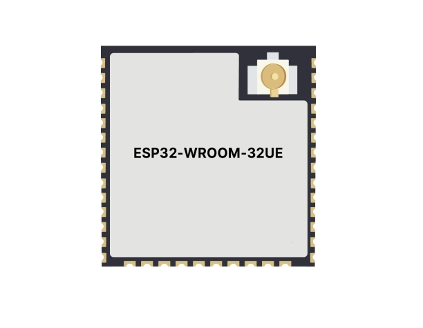 ESP32-WROOM-32UE-N16 低功耗藍牙模組，具備強大的雙核性能