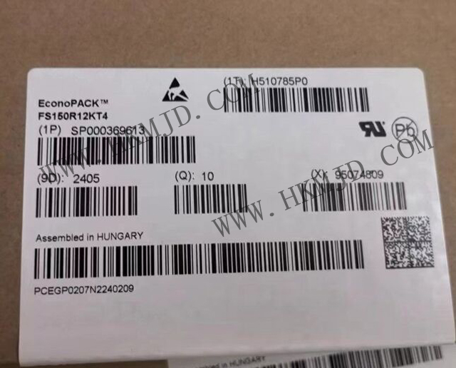 英飛凌第四代 FS150R12KT4 EconoPACK?3 1200 V、150 A sixpack IGBT 模塊