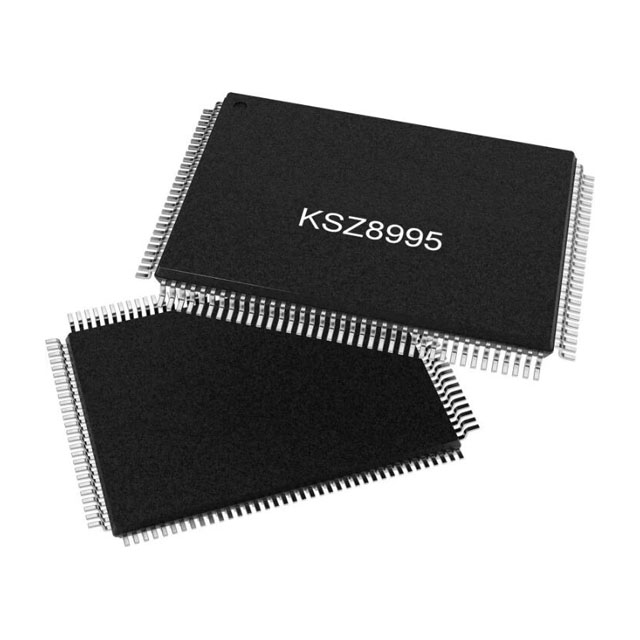 出售【Microchip】KSZ8995XA 集成式 5 端口 10/100 QoS 以太網交換機，支持光纖