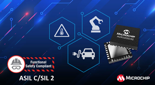 Microchip正式推出AVR SD系列入門級(jí)單片機(jī)（MCU），降低安全型應(yīng)用的系統(tǒng)成本和復(fù)雜性