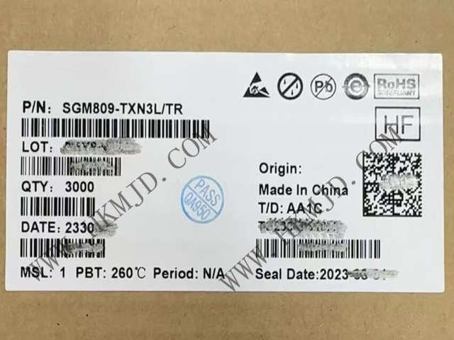 SGM809-TXN3L：低功耗微處理器監(jiān)控電路，3.08V 精準(zhǔn)電壓監(jiān)測(cè)