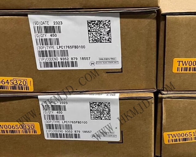 供應(yīng) [NXP] LPC1765FBD100——100MHz、32位 ARM? Cortex?-M3 微控制器