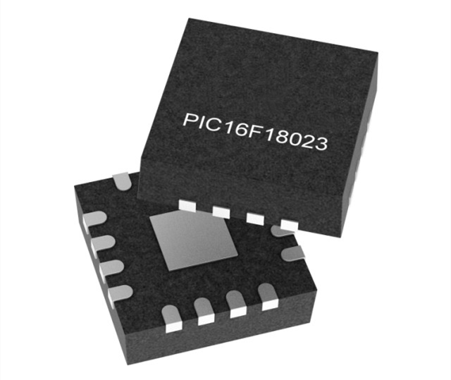 Microchip PIC16F18023-I/MG MCU：32MHz、8位PIC16F微控制器（3.5KB閃存）QFN-16
