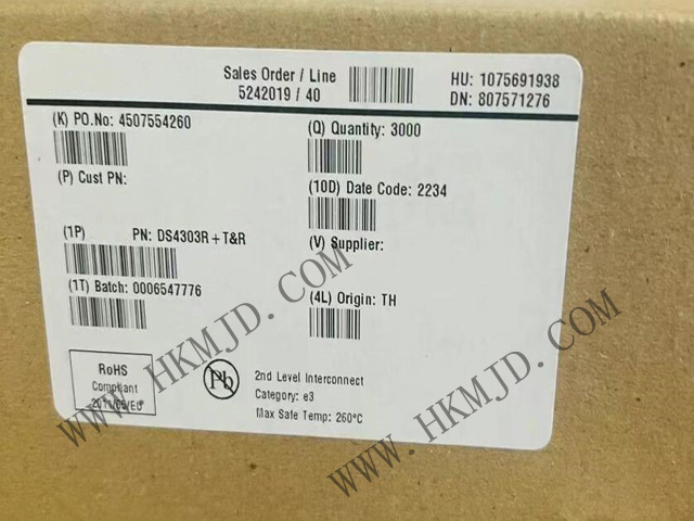 供應(yīng) Maxim DS4303R 電子可編程電壓基準(zhǔn)，適用于自動(dòng)工廠校準(zhǔn)