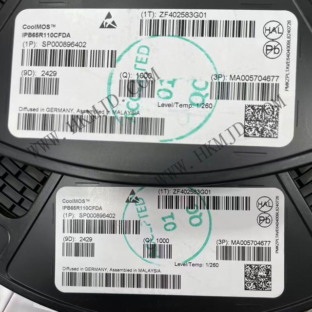現(xiàn)貨供應(yīng) IPB65R110CFDA —— Infineon 650 V 汽車級(jí) N 溝道 CoolMOS? CFDA MOSFET