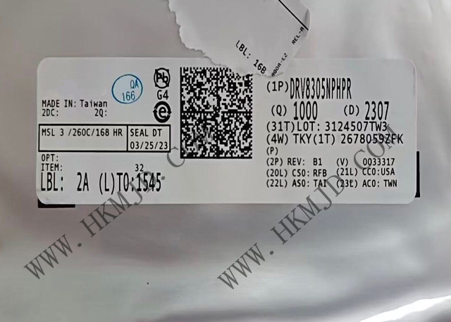 [出售原裝] DRV8305NPHPR（TI）三相智能柵極驅動器